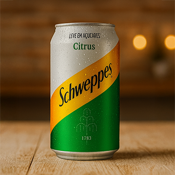 Água Tônica Schweppes Citrus 350ml