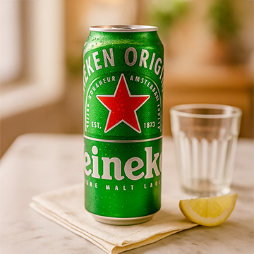 Cerveja Heineken Latão