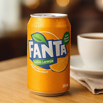 Fanta Laranja Lata 350ml