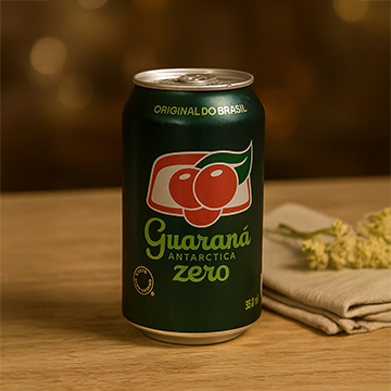 Guaraná Antárctica Zero Lata 350ml