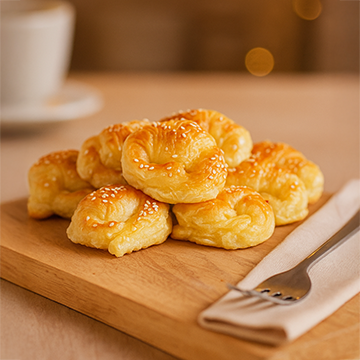 Mini Croissant de Frango 10 Unidades
