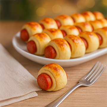 Mini Pão de Batata de Salsicha - 100g