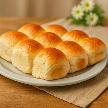 Pão Brioche (pacote c/ 9 unidades )