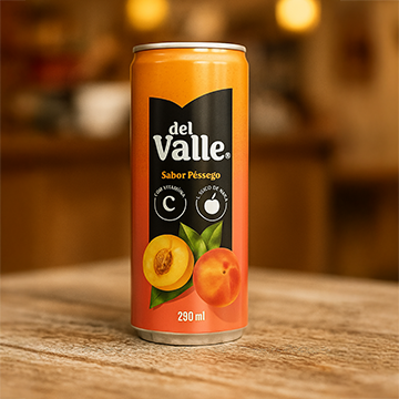Suco Dell Vale Lata 290ml (Pêssego)