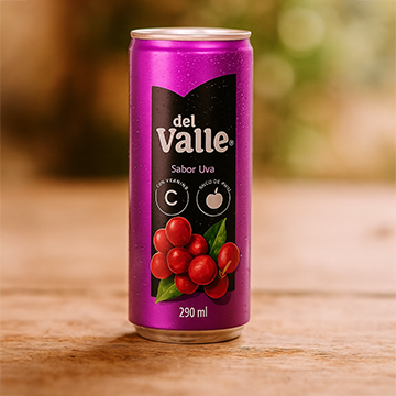 Suco Dell Vale Lata 290ml (Uva)