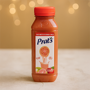 Suco Prat's Goiaba c/ Maçã 300ml