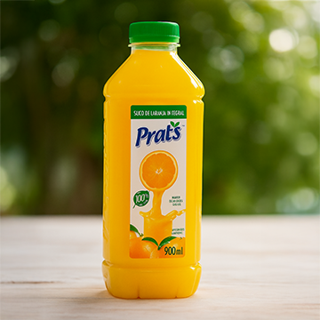 Suco Prat's Laranja 900ml