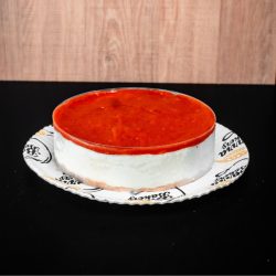 Cheesecake Goiaba aro 18 (serve de 6 a 8 pessoas)