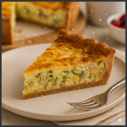 Quiche de Brie com Damasco - Unidade